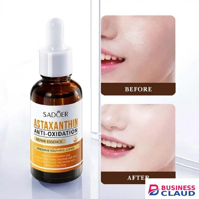 SADOER 5 in 1 PAck Anti Acnes Salicylic Acid Essence, Oil Control+ Fullerene Anti Aging Rejuvenate Repair Essence+Skin Rejuvenating Alpha Arbutin Serum+ Astaxanthin Anti-Oxidation Deep Hydrating Face Serum+Niacinamide Face Brightening Essence