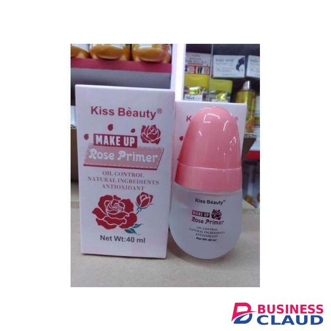Kiss Beauty Makeup Rose Primer Oil Control Antioxidants-40ml