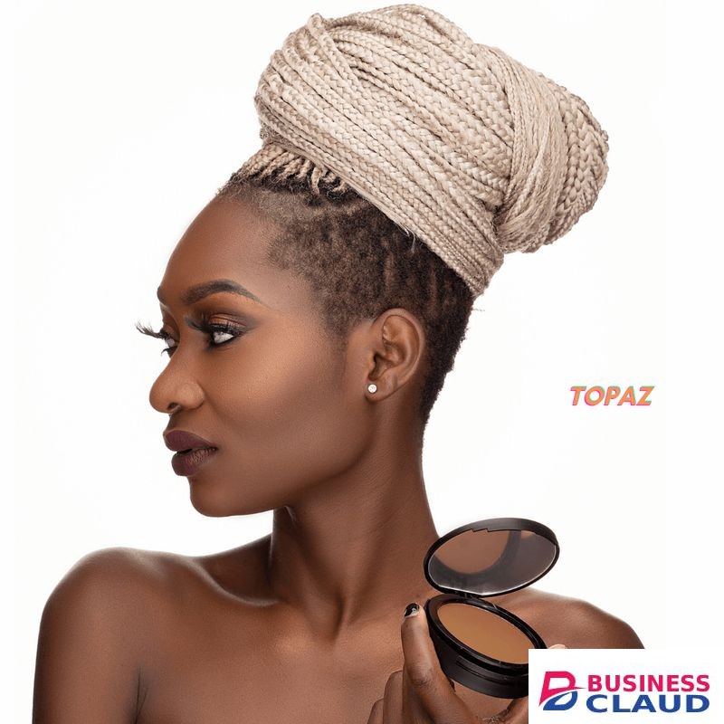 Divas cosmetics Flawless Fix Powder Foundation, 24Hour Full Coverage - Topaz