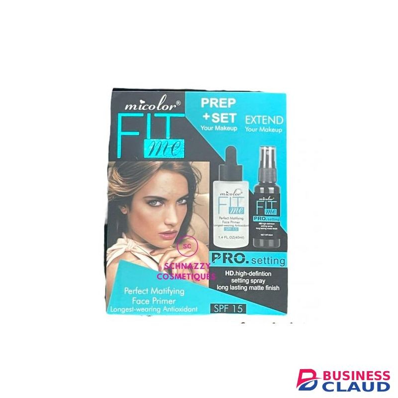 Micolor Extend Your Makeup Mattifying Primer + HD Pro Setting Spray
