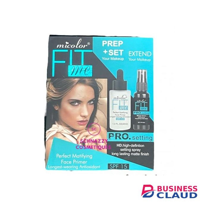 Micolor Extend Your Makeup Mattifying Primer + HD Pro Setting Spray