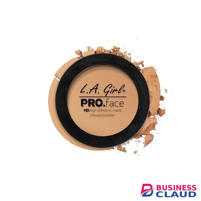 L.A Girl HD Pro Face Matte Pressed Powder - Medium Beige, 0.25 Oz
