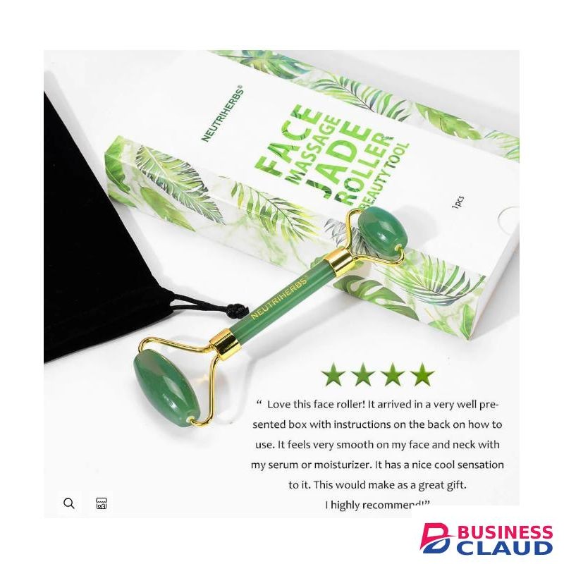 Neutriherbs Facial Massage Jade Roller For Relaxing And De-stressing