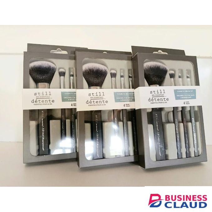 SPA ESSENTIALS Cosmetic Brush Set