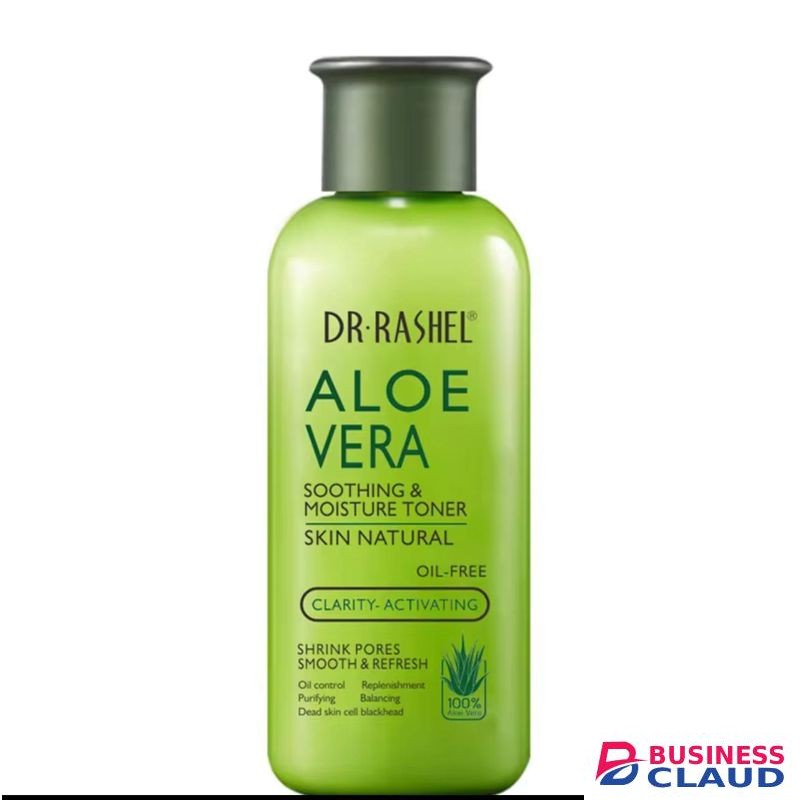 DR RASHEL Aloe Vera Soothing Moisture Toner – Hydrating & Calming Facial Toner