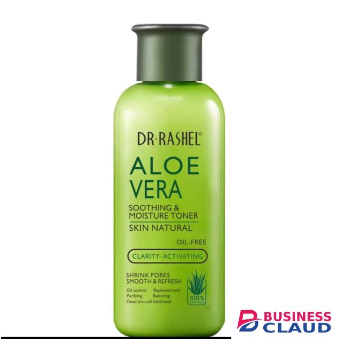 DR RASHEL Aloe Vera Soothing Moisture Toner – Hydrating & Calming Facial Toner