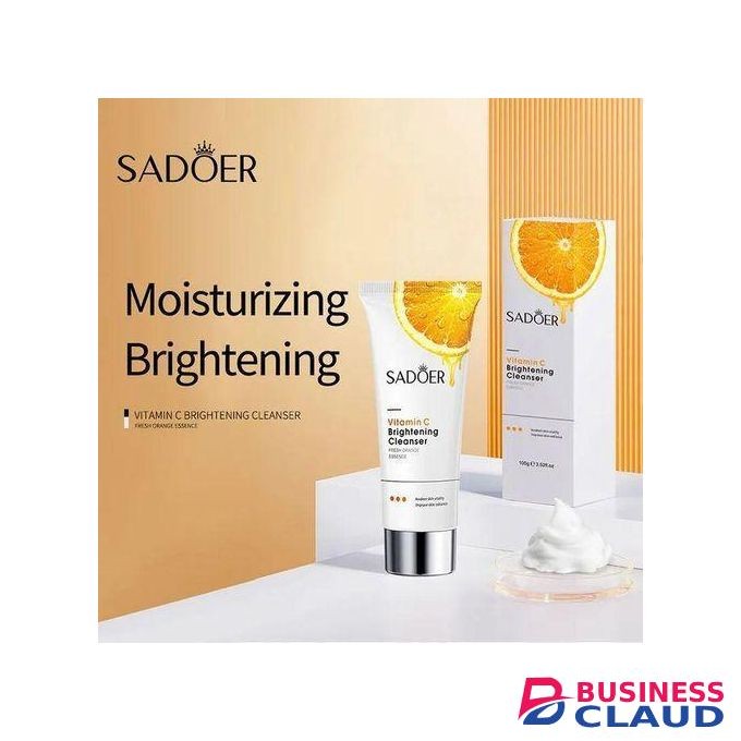 SADOER Vitamin C Serum, Face Brightening Vitamin C Essence , Awakens Skin Vitality, Moisturizing, Anti Wrinkles, Anti Aging, Whiten Dark Spots 3 PCS
