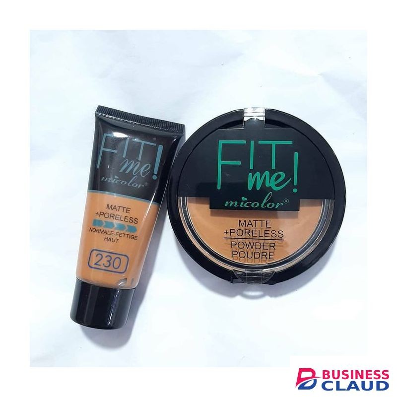 Micolor Poreless Fitme Matte Powder And Liquid Foundation