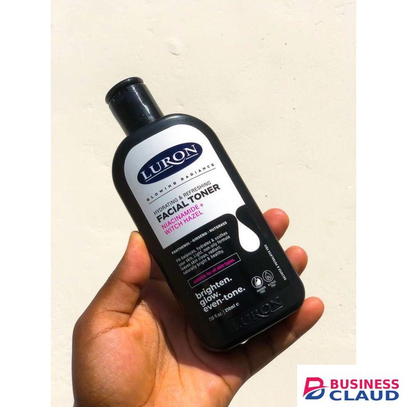 LURON Glowing Radiance - Hydrating & Refreshing Facial Toner with Niacinamide & Witch Hazel