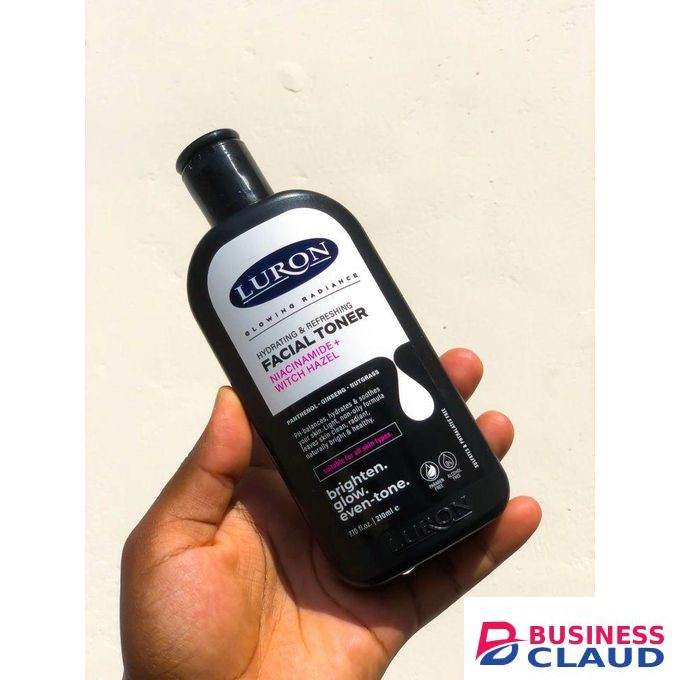 LURON Glowing Radiance - Hydrating & Refreshing Facial Toner with Niacinamide & Witch Hazel