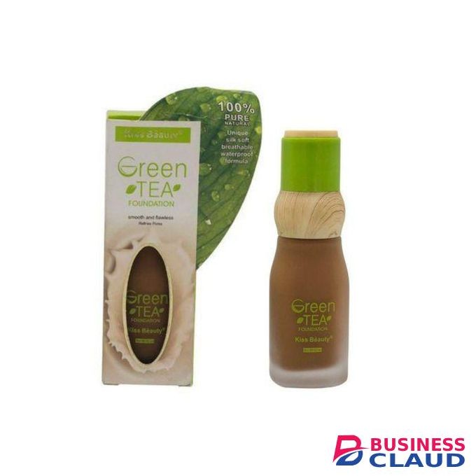 Kiss Beauty Green Tea Foundation Smooth & Flawless Refines Pores