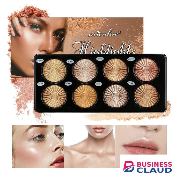 Micolor 8 Color Highlight Makeup Palette