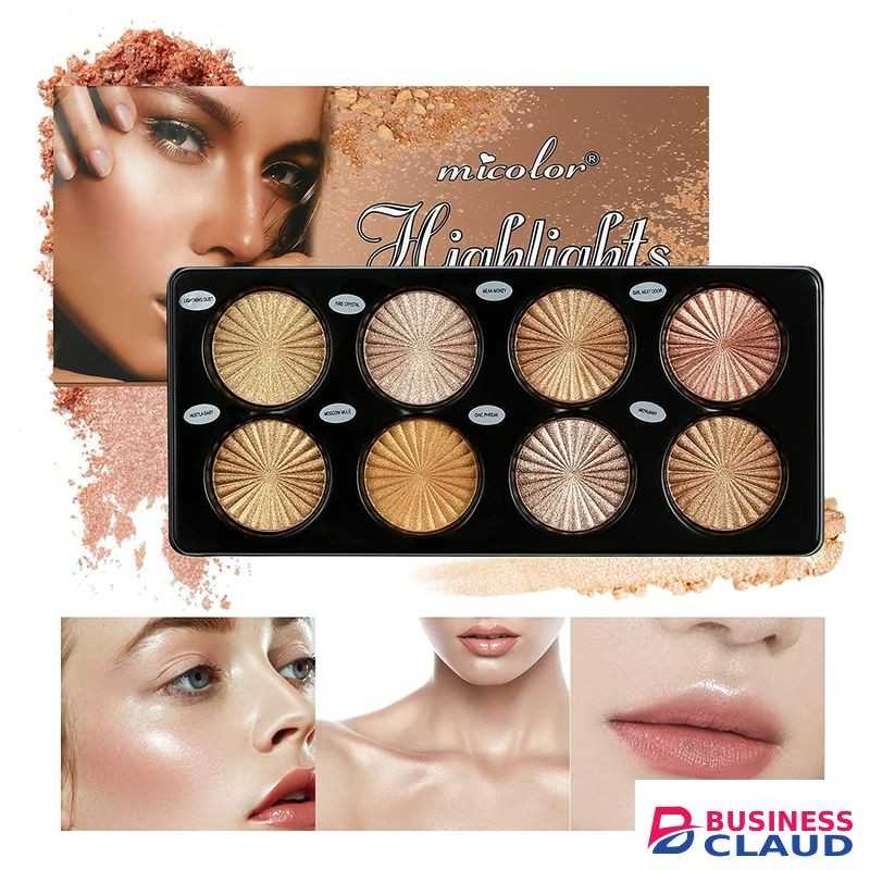 Micolor 8 Color Highlight Makeup Palette