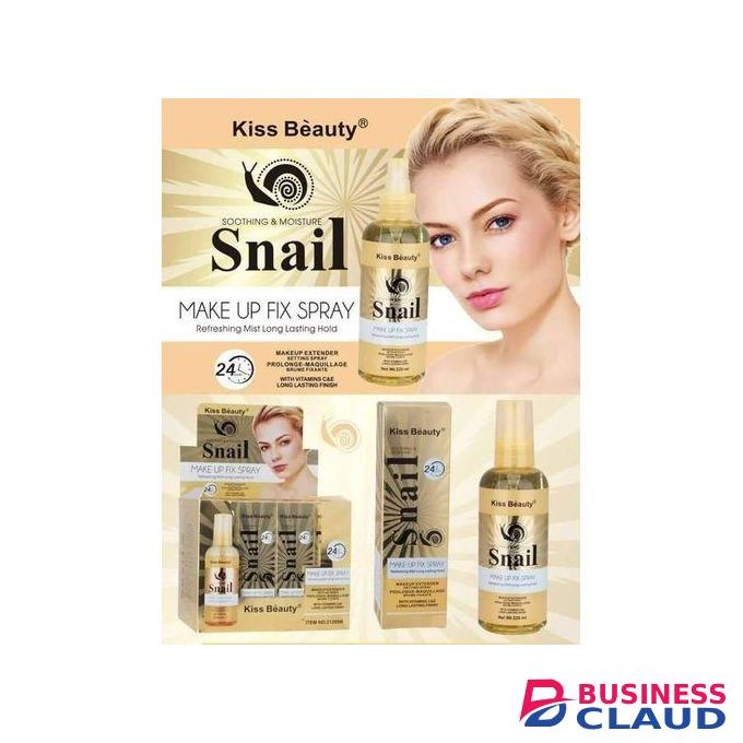 Kiss Beauty Snail Make Up Fix Spray - 220ml