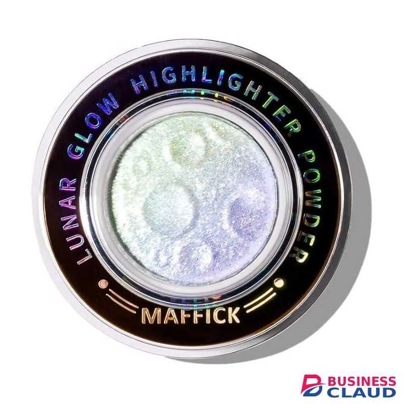 Maffick Planetary Highlighter, A Highlighting Powder, Pressed Shimmer Face Makeup Compact for a Natural Glow,Shade no 03,2.1G