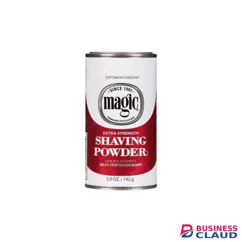 Soft sheen Carson Magic Regular Strength Shaving Powder.