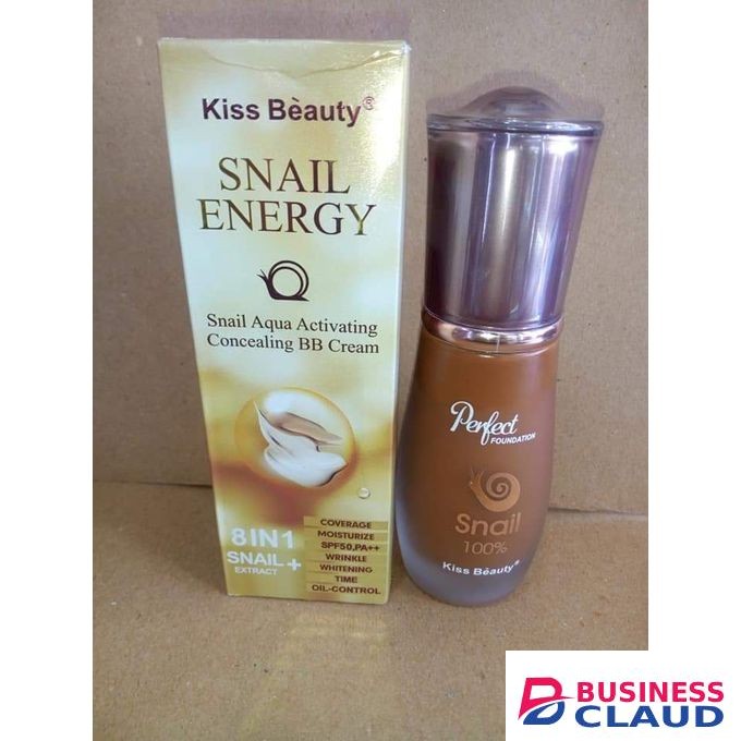 Kiss Beauty 8 In 1 Concealing BB Snail Energy Cream