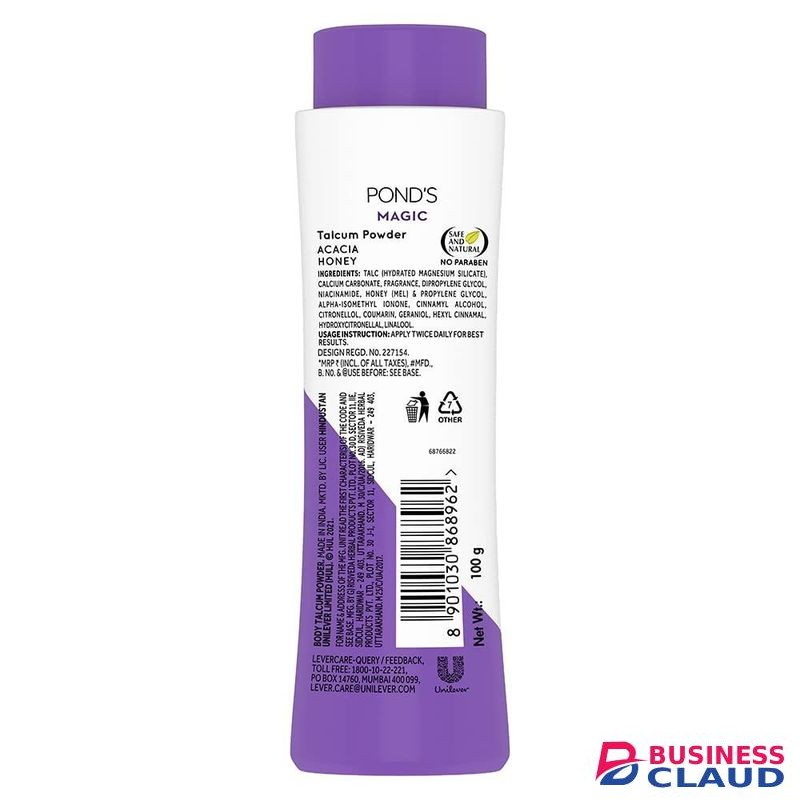 Pond's Magic Freshness Talcum Powder with Acacia Honey-100g