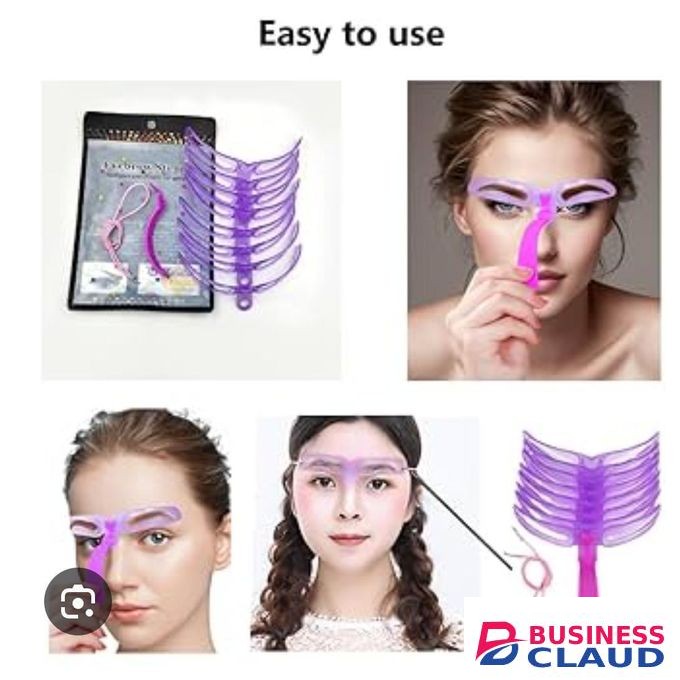 8-PIECE EYEBROW STENCIL SET (8 STYLES)