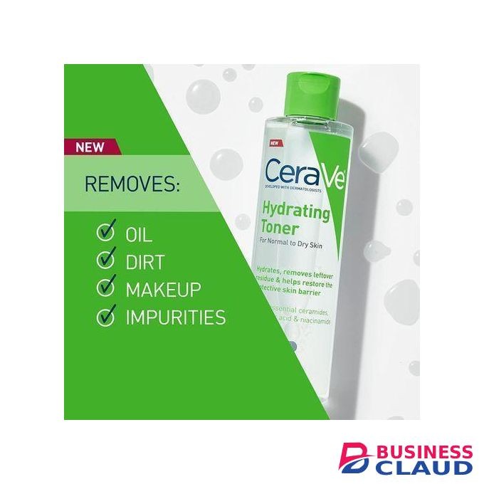 CeraV Hydrating Toner With Hyaluronic Acid, Niacinamide, And Ceramides