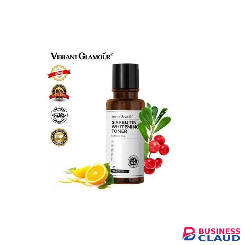 Vibrant Glamour Alpha Arbutin Whitening Toner â€“ Vitamin C + Niacinamide For Dark Spots, Brightening & Hydration â€“ 100ml