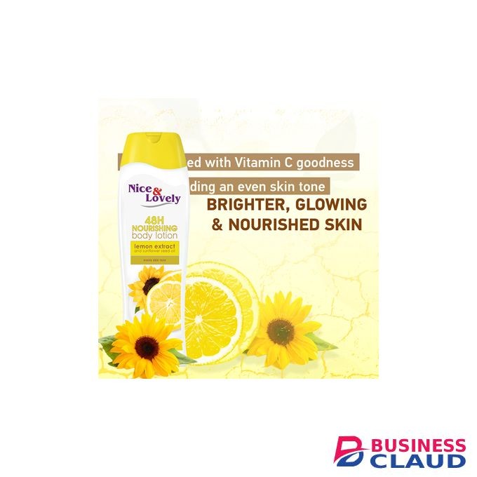 Nice & Lovely Lemon 360ml lotion (Twin Pack)