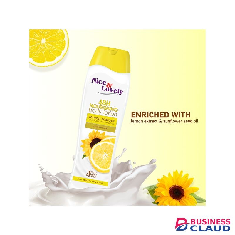 Nice & Lovely Lemon 360ml lotion (Twin Pack)