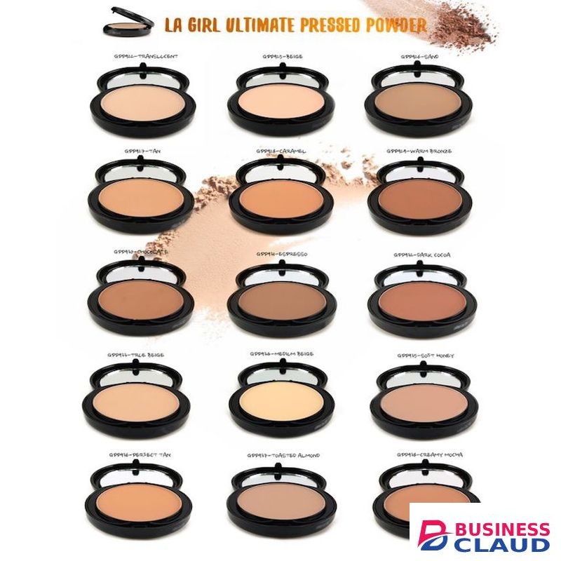 L.A Girl Ultimate Pressed Powder With Puff - Beige- GPP925