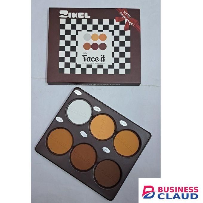 Zikiel contour palette GET 3pcs Free Lipsticks
