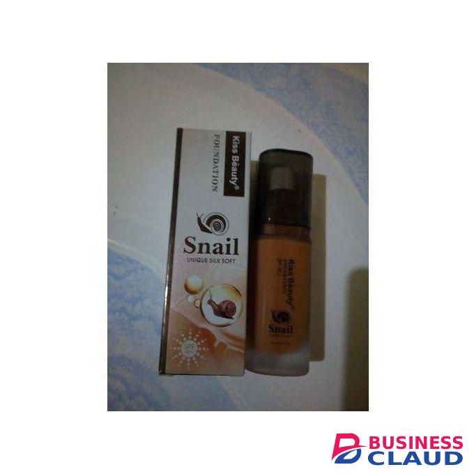 Kiss Beauty Spf 45+ Snail Unique Silk Soft Foundation