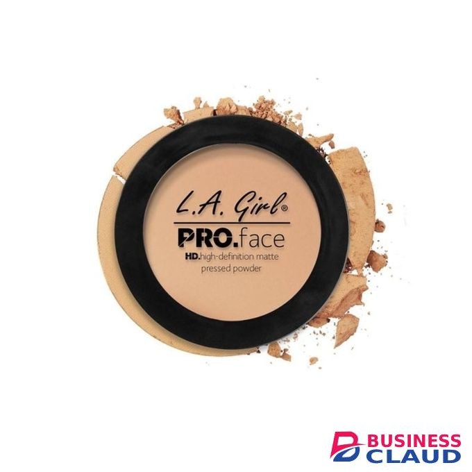 L.A Girl HD Pro Face Matte Pressed Powder - Nude Beige, 0.25 Oz