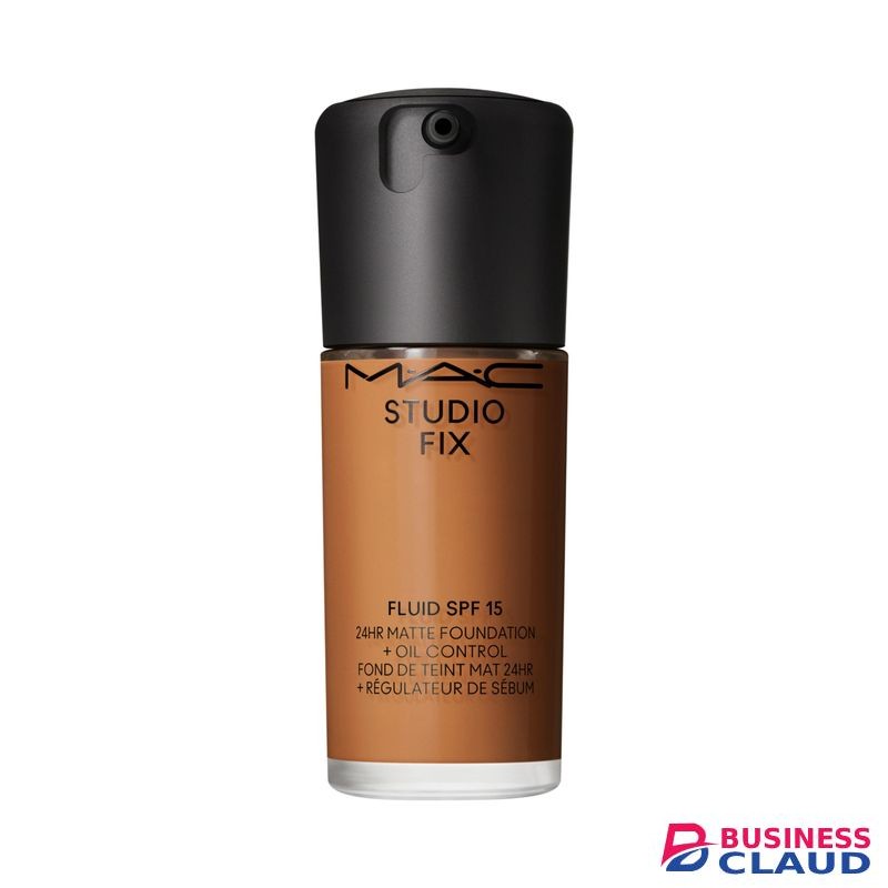 M.A.C Studio Fix Fluid SPF 15 24HR Matte Foundation + Oil Control - NC47 30ml.