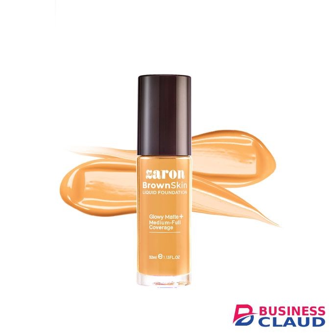 Zaron Cosmetics Brown Skin Liquid Foundation Canvass