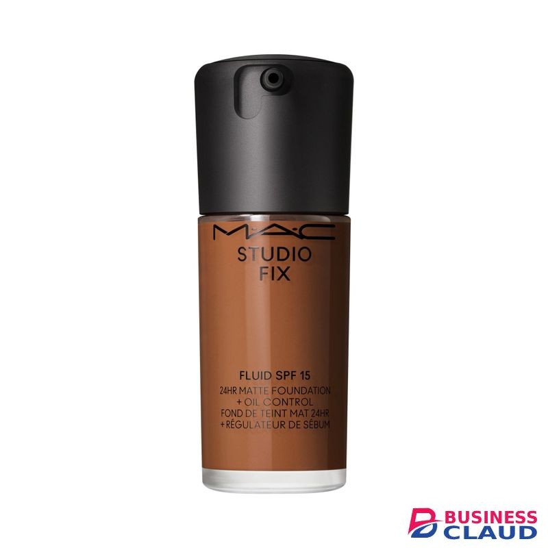 M.A.C Studio Fix Fluid SPF 15 24HR Matte Foundation + Oil Control - NW45 30ml.