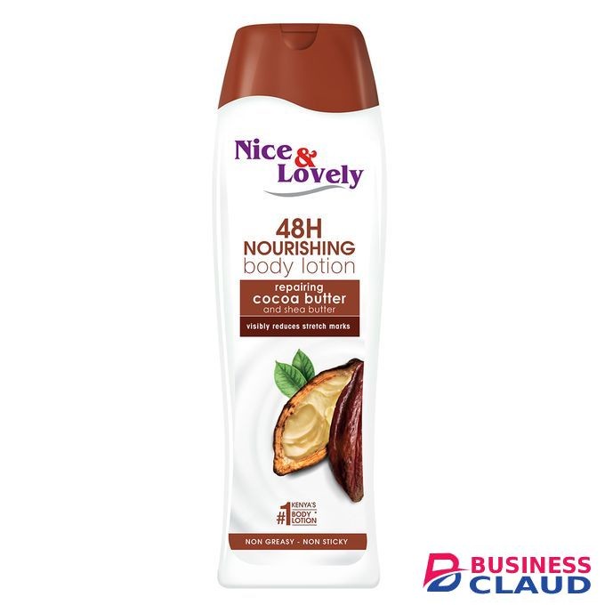 Nice & Lovely Cocoa Butter 400ml lotion (Twin Pack)