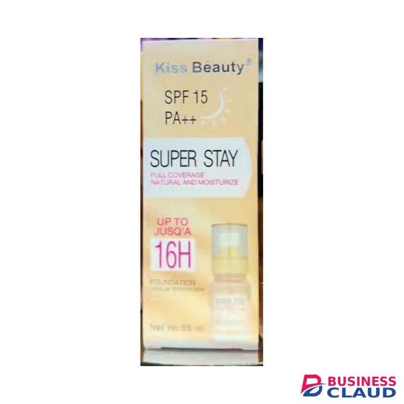 Kiss Beauty Super Stay SPF 15 PA++ Foundation