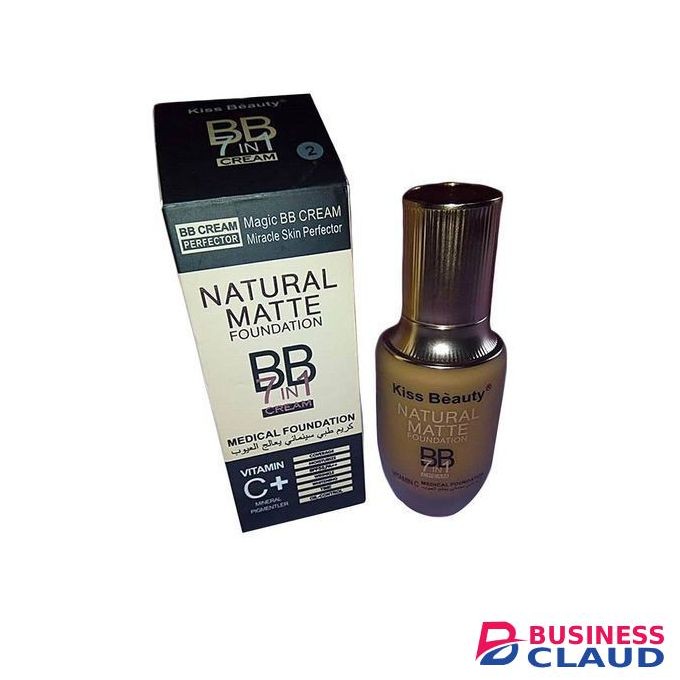 Kiss Beauty Natural Matte Foundation BB Cream 7 in 1 Medical Foundation