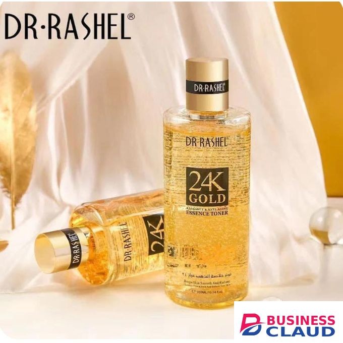 DR RASHEL 24K Gold Radiance & Anti-Aging Essence Toner - 300 ml