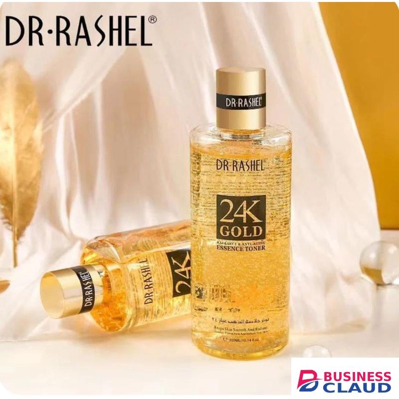 DR RASHEL 24K Gold Radiance & Anti-Aging Essence Toner - 300 ml