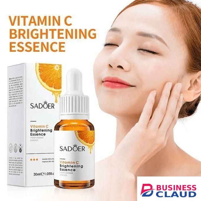 SADOER Quality Vitamin C Serum, Face Brightening Vitamin C Essence , Awakens Skin Vitality, Moisturizing, Anti Wrinkles, Anti Aging, Whiten Dark Spots
