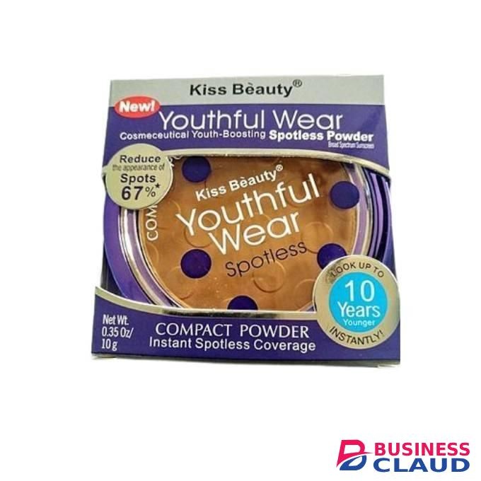 Kiss Bèauty Youthful Wear Spotless Compact Powder