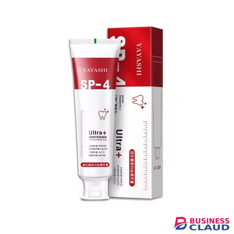 SP4 Probiotics Toothpaste, Stain Removal, Yellow Bad Breath, Dental Calculus Smoke Stains