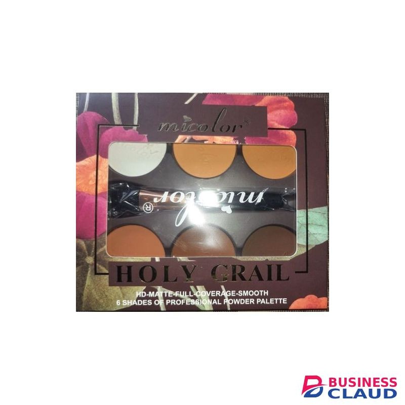 Micolor 6in1Powder Pallette +FREE BRUSH