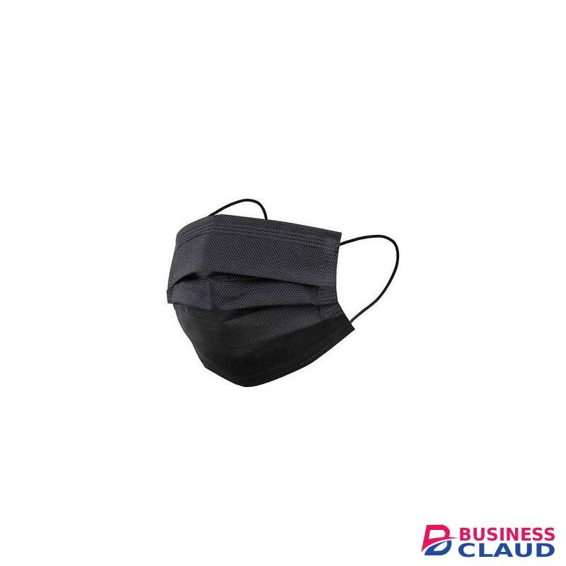 Surgical Protective 3ply Face Mask (50 Pcs)-Black