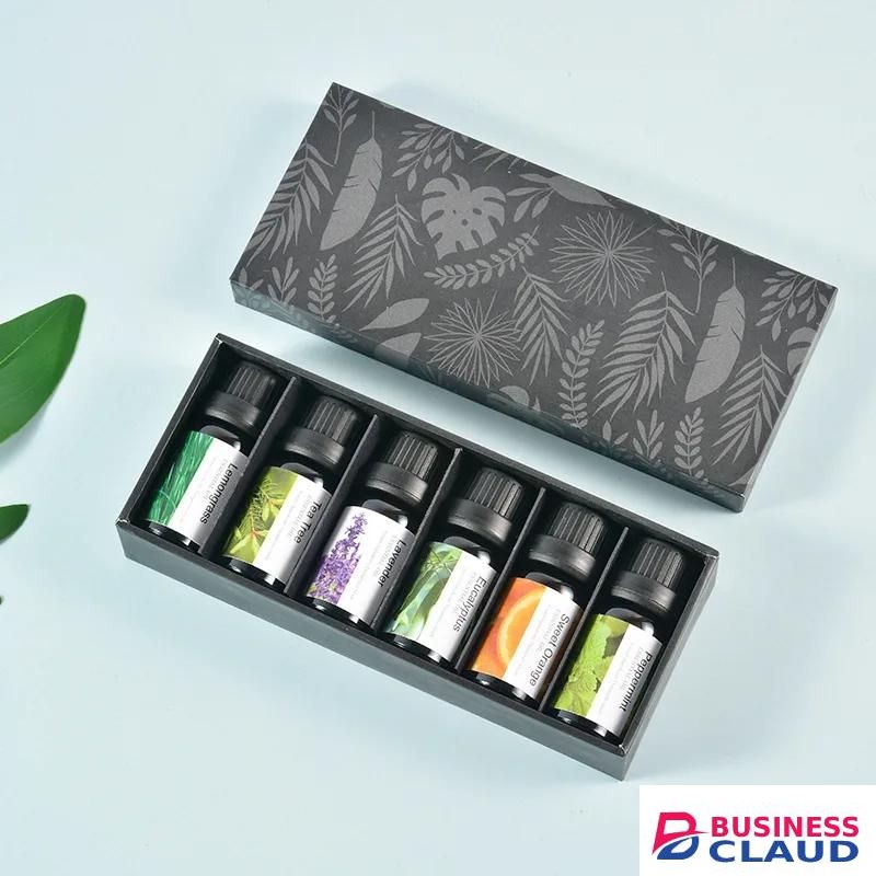 6-Piece Essential Oil Set – 100% Pure & Natural Aromatherapy Humidifier Oils Therapeutic Grade Diffuser Oils For At Home Crafts, SPA Use