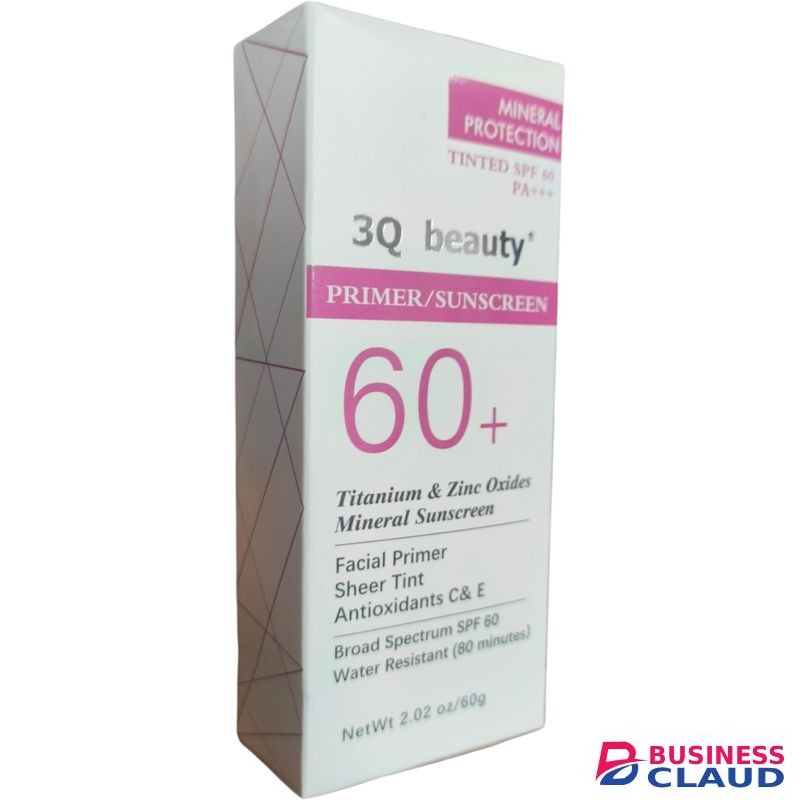 3Q Titanium & Zinc Oxides Facial Primer & Sunscreen bc