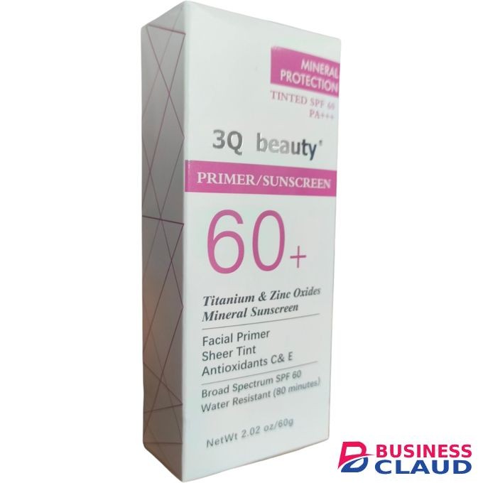 3Q Titanium & Zinc Oxides Facial Primer & Sunscreen bc