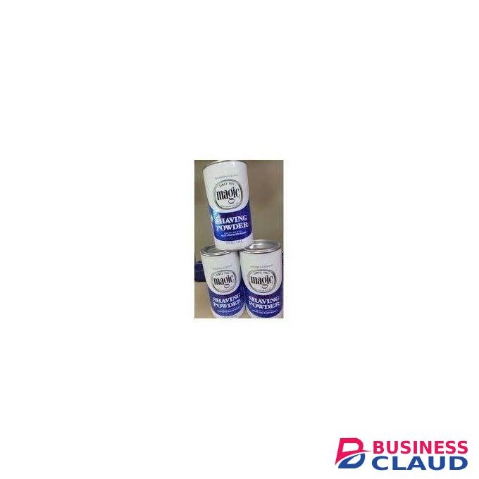 Soft sheen Carson Regular Strength magic Shaving Powder.