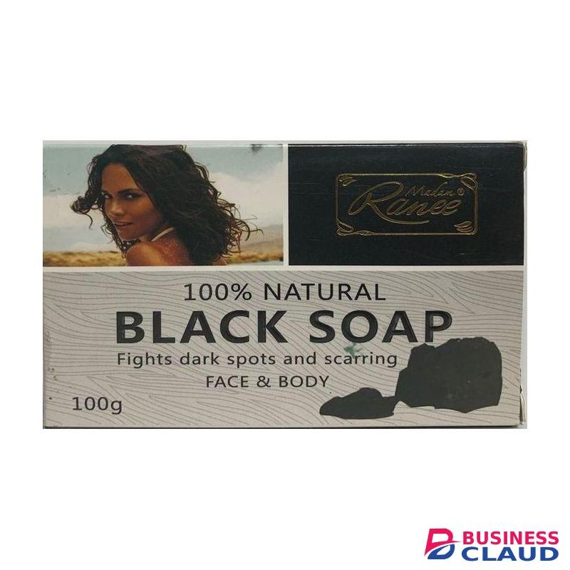 Madam Ranee 100% Natural Black Soap