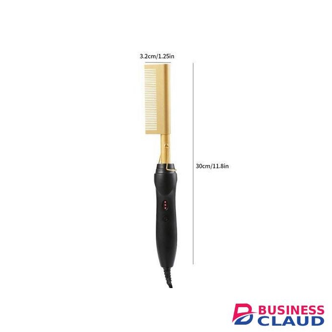 2-in-1 curly/straight dual-use copper comb